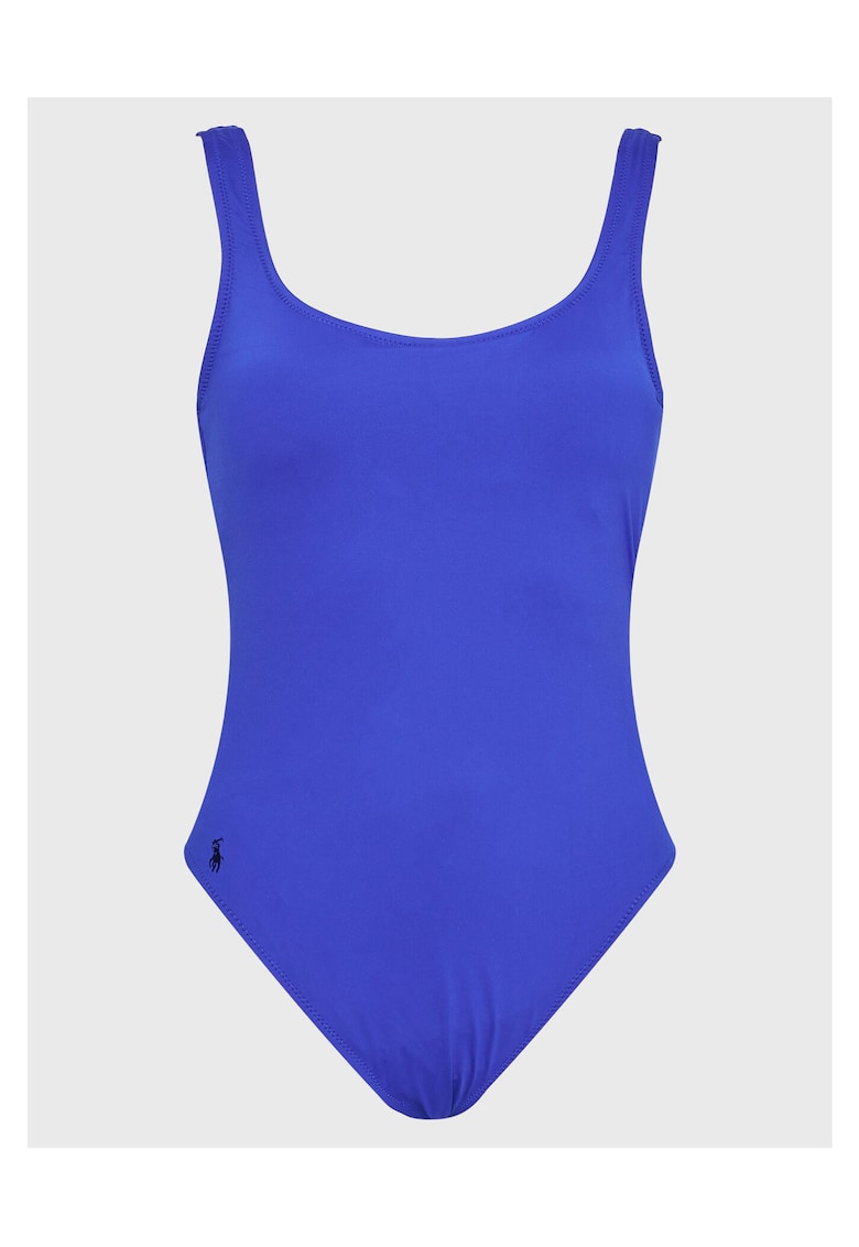 Costum de baie pentru femei - nailon - S INTL - albastru -