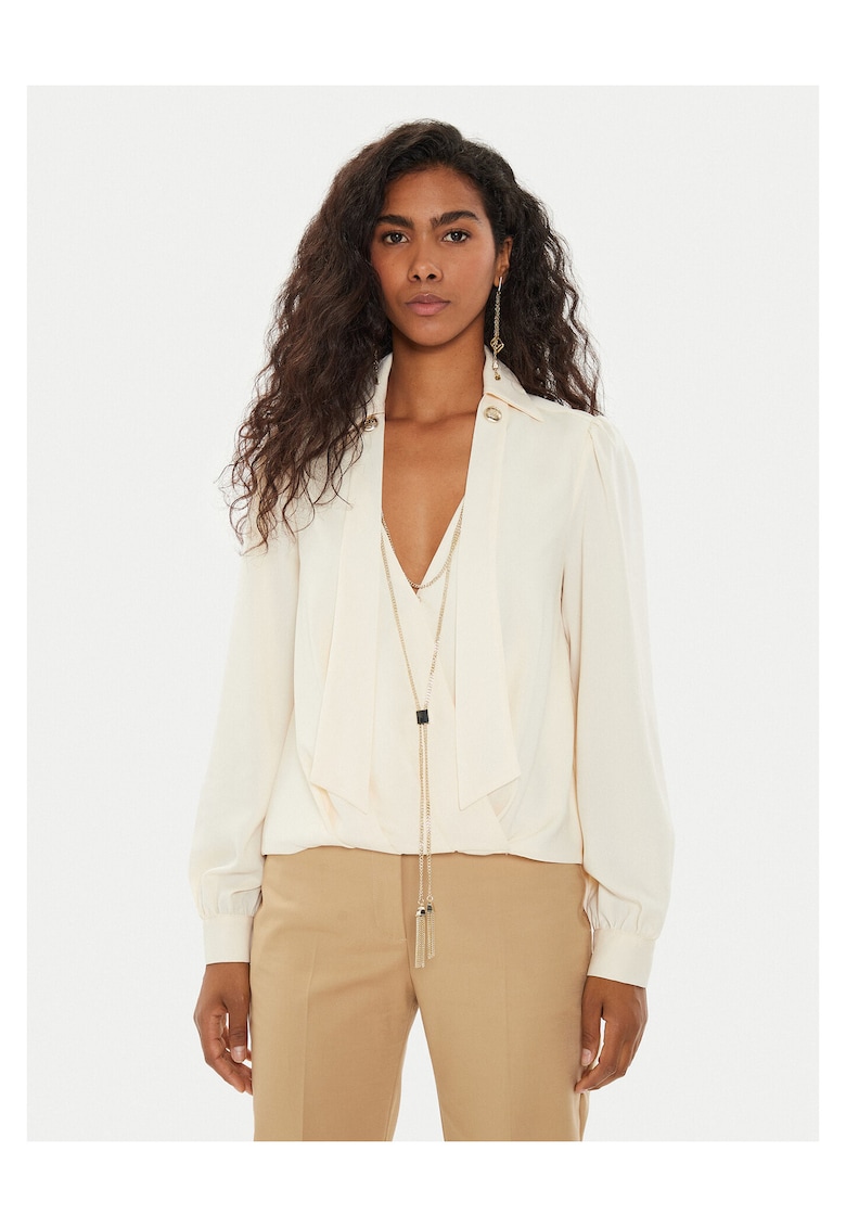 Bluza dama - poliester - ecru -