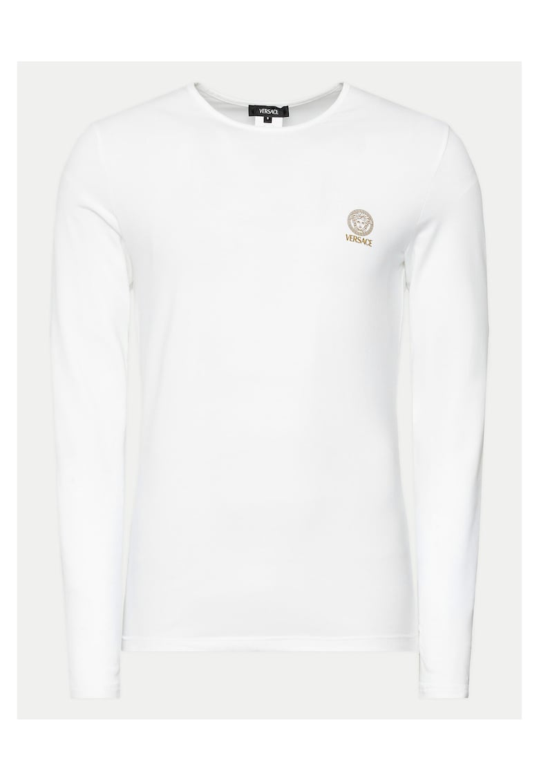Bluza barbati - bumbac - alb - Alb