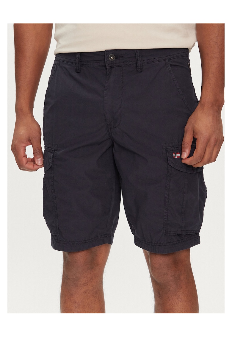 Pantaloni scurti Barbati - bumbac - Bleumarin