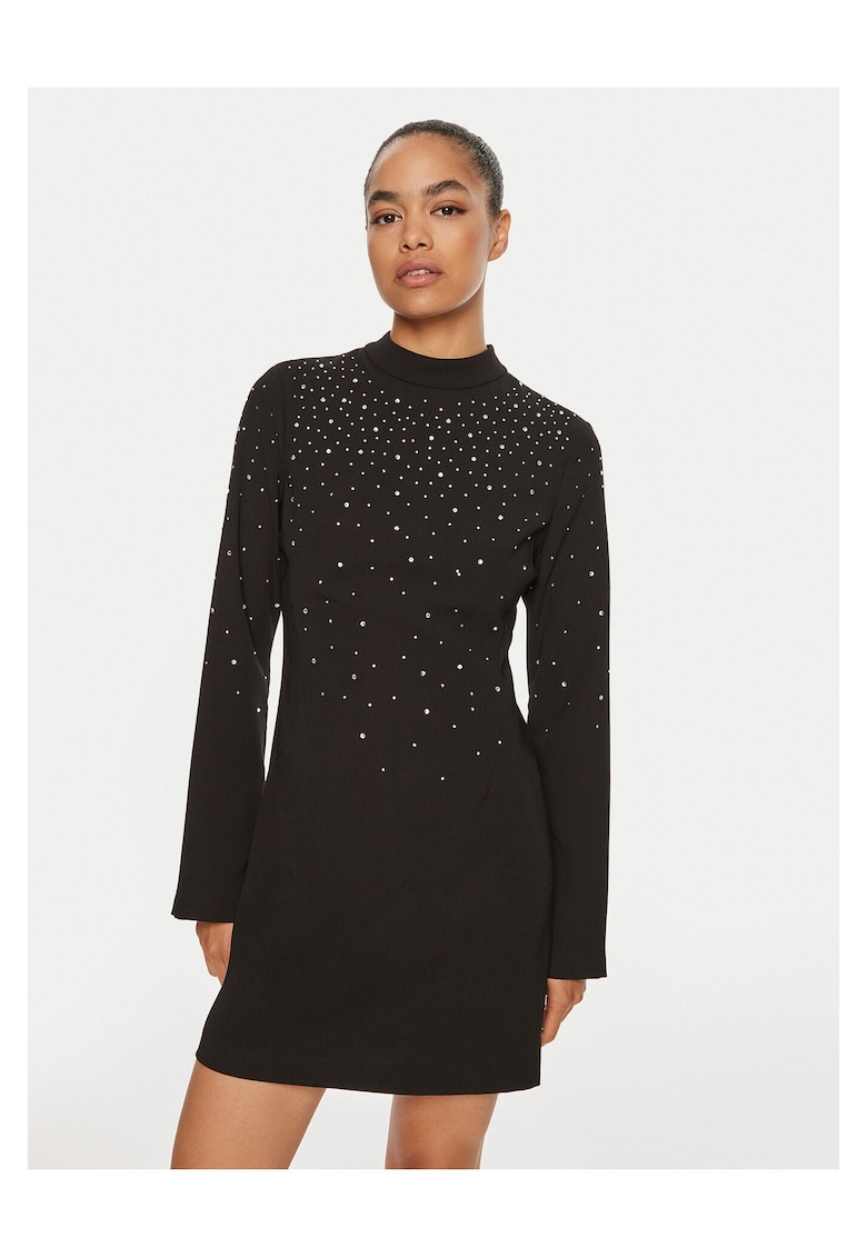 Rochie Femei - Poliester - Negru -