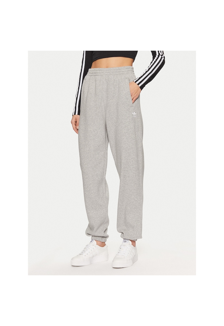 Pantaloni sport dama - Gri - bumbac/poliester