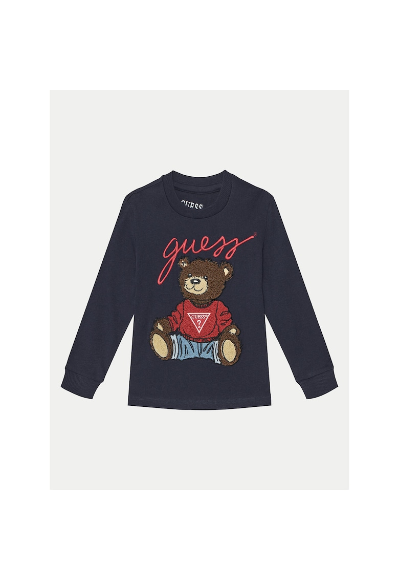 Bluza copii - bumbac - bleumarin - Bleumarin