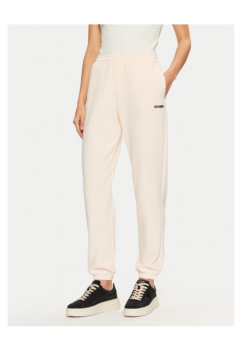 Pantaloni dama - bumbac - ecru
