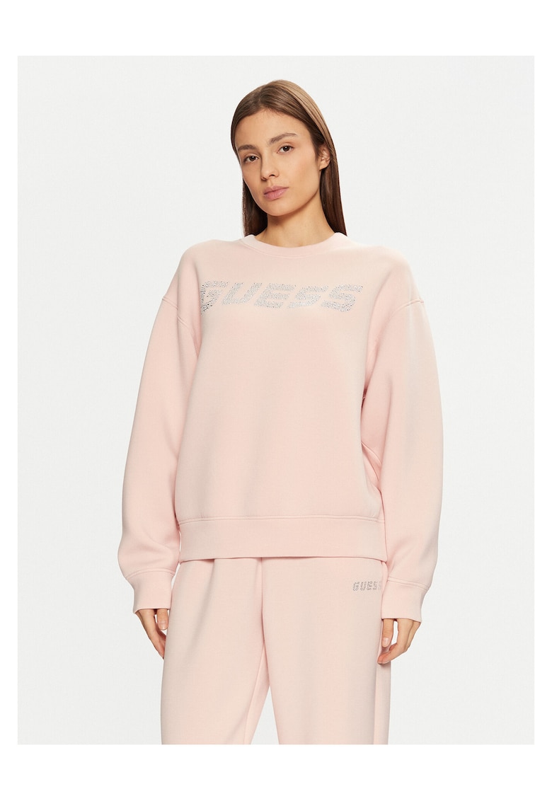 Bluza dama - roz - 77% viscoza - 15% poliamida - 8% elastan
