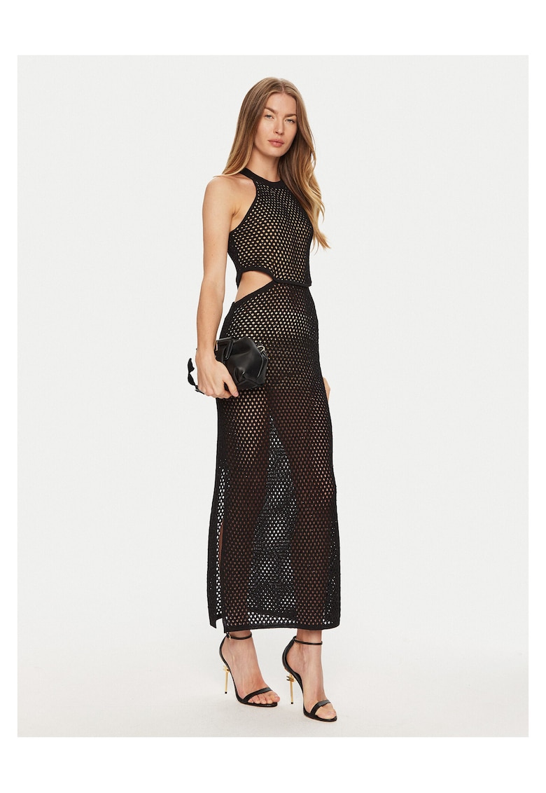 Rochie de vara - negru - 43% in - 36% bumbac