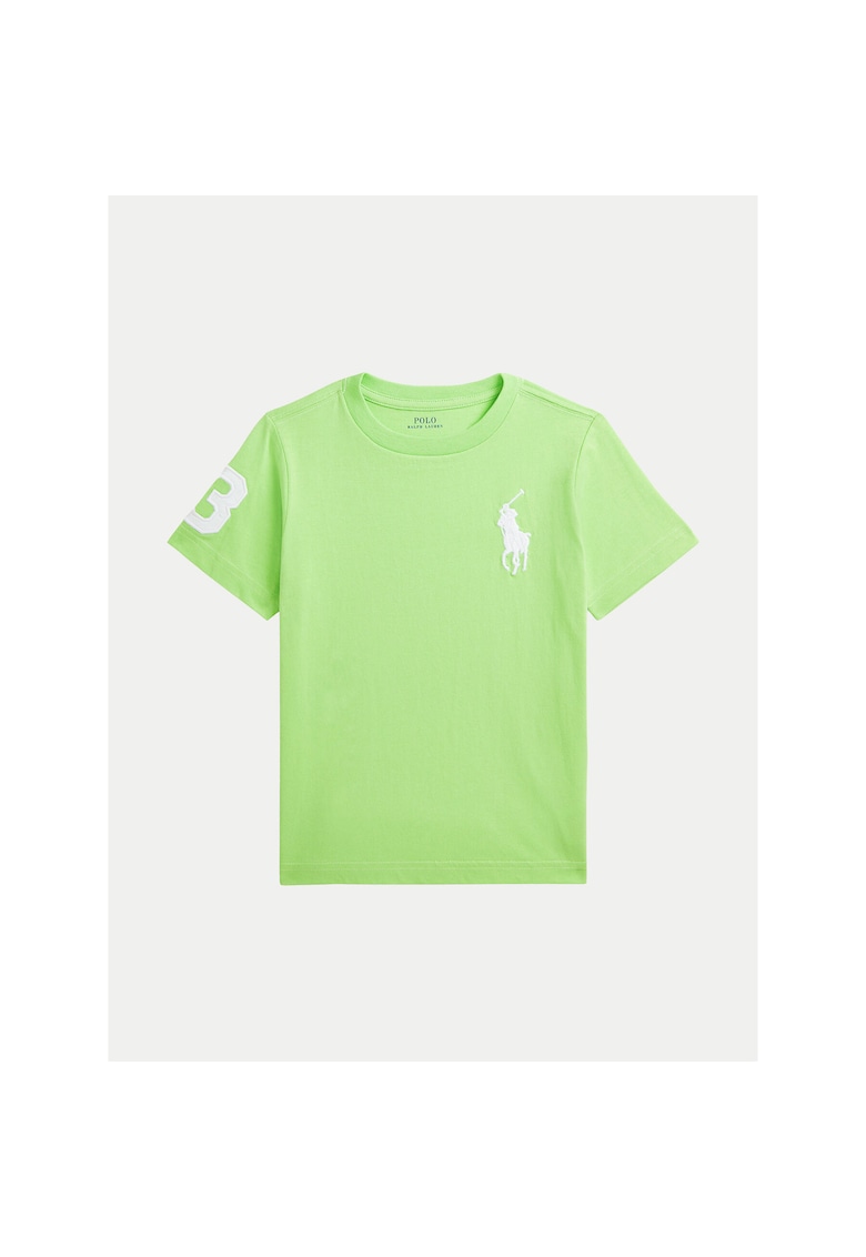 Tricou pentru baieti - Bumbac - 4 - Verde - Verde