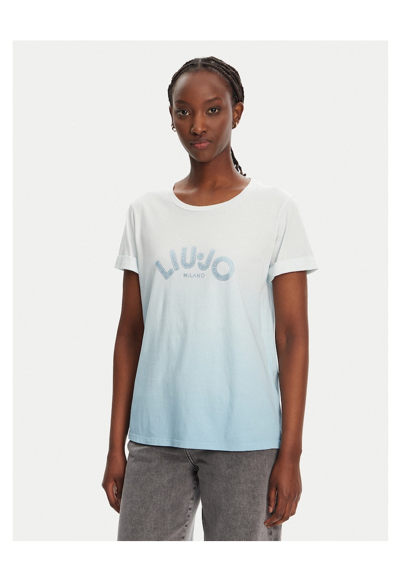 Tricou dama bumbac - albastrudwqfwqd - Albastru
