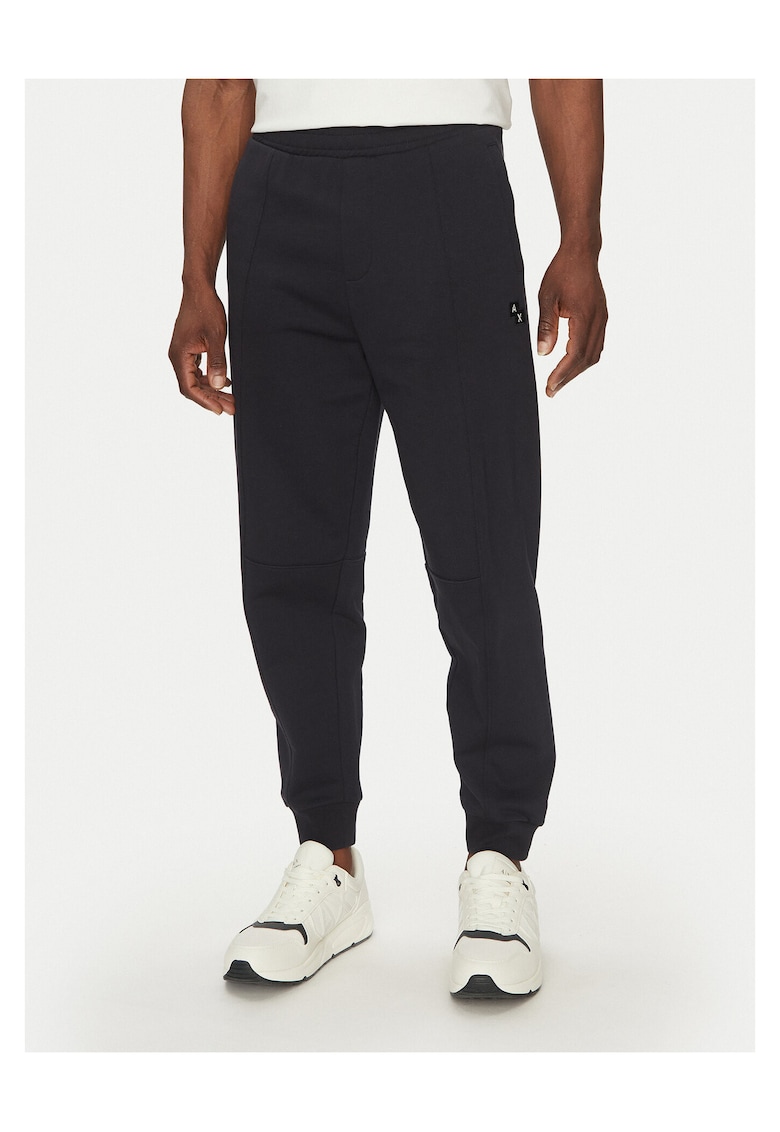Pantaloni de trening barbati - bumbac - bleumarin