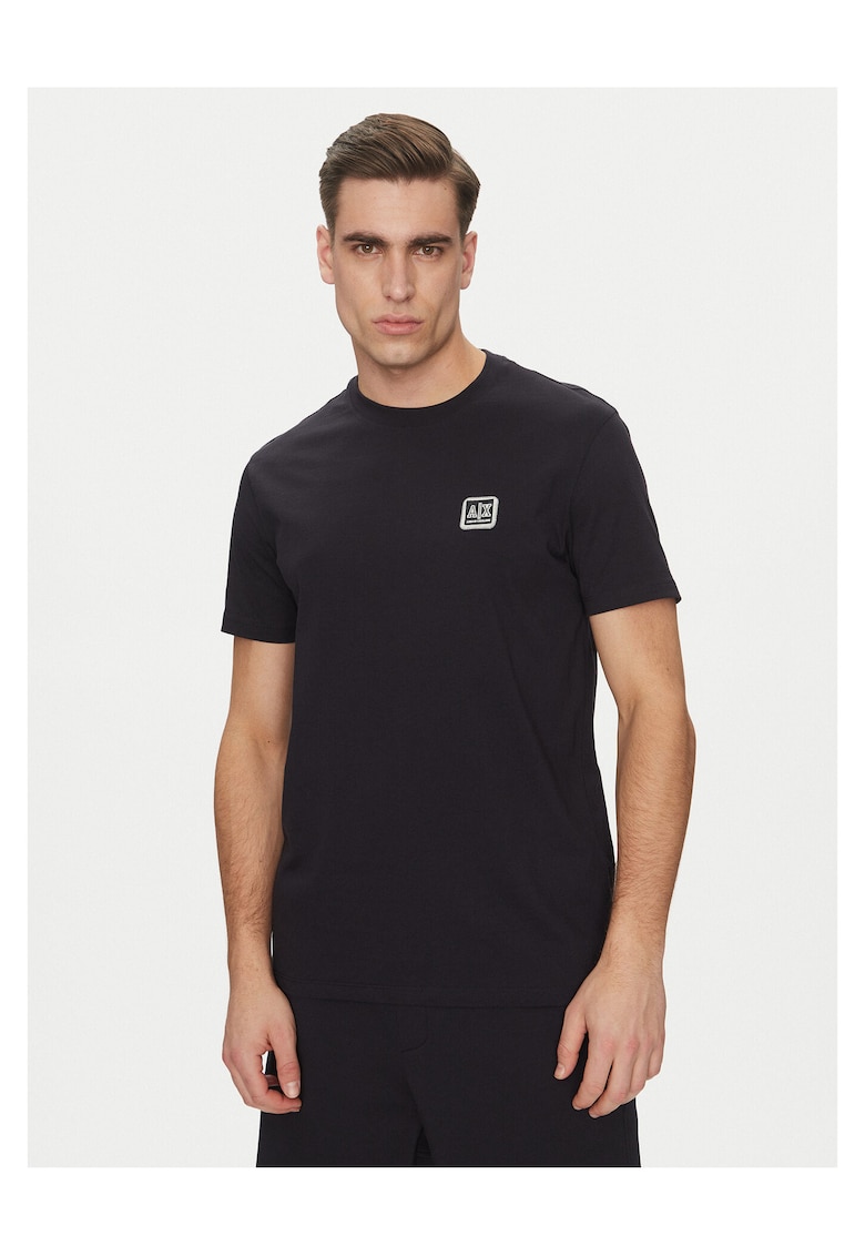 Tricou Barbati - Bleumarin - Bumbac