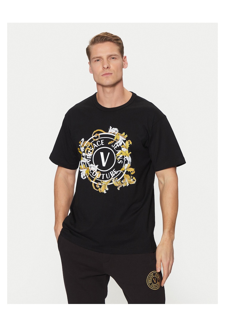 Tricou barbati - bumbac - negru -