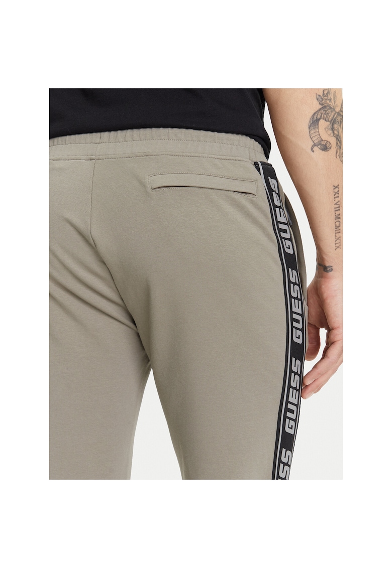 Pantaloni sport barbati - Kaki - bumbac - set -