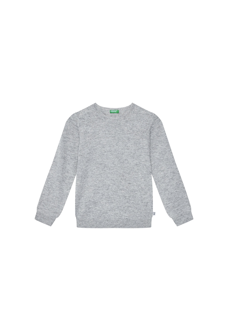 Pulover copii - 40% lana - 40% viscoza - gri -