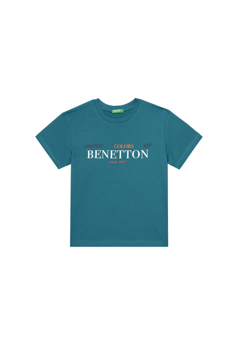 Tricou copii Benetton bumbac - Albastru