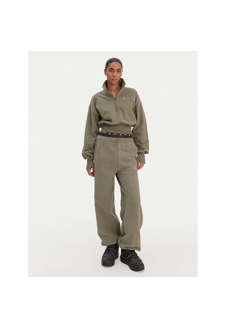 Hanorac sport dama - bumbac - lejer - verde -