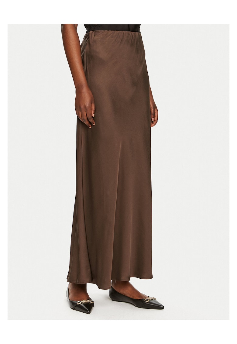 Fusta maxi - viscoza - maro -