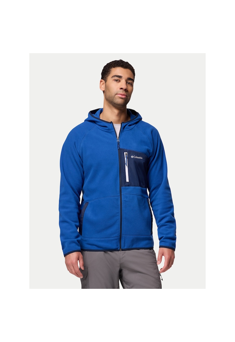 Bluza sport barbati - poliester reciclat - albastru -