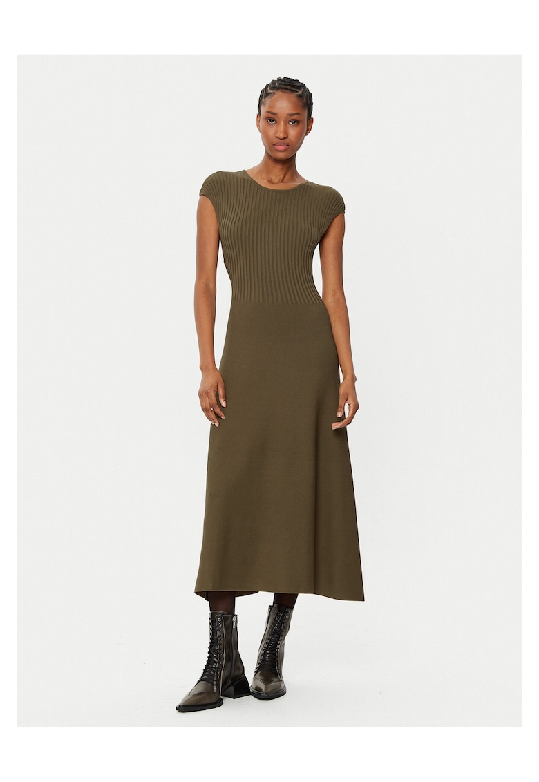 Rochie tricotată - Verde