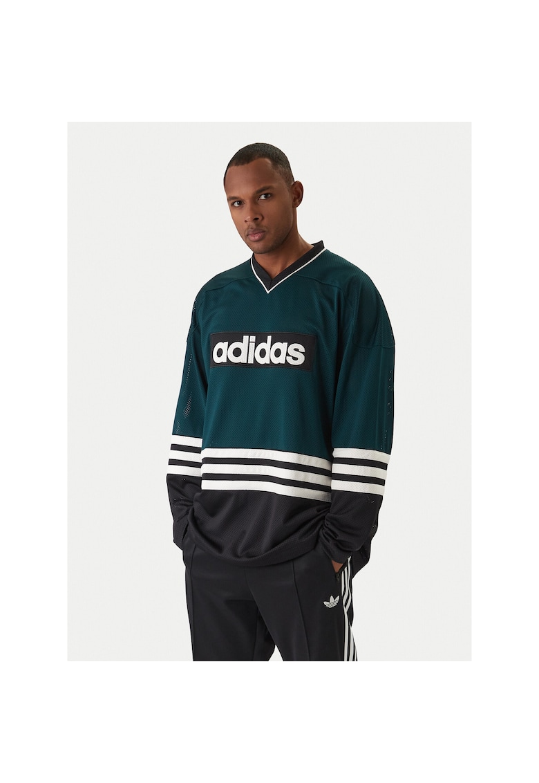Bluza sport barbati - poliester reciclat - lejer - verde