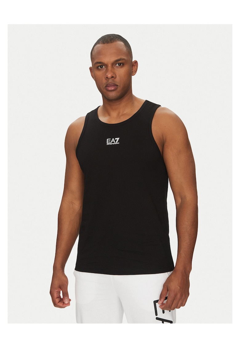 Maiou barbati - bumbac - Negru