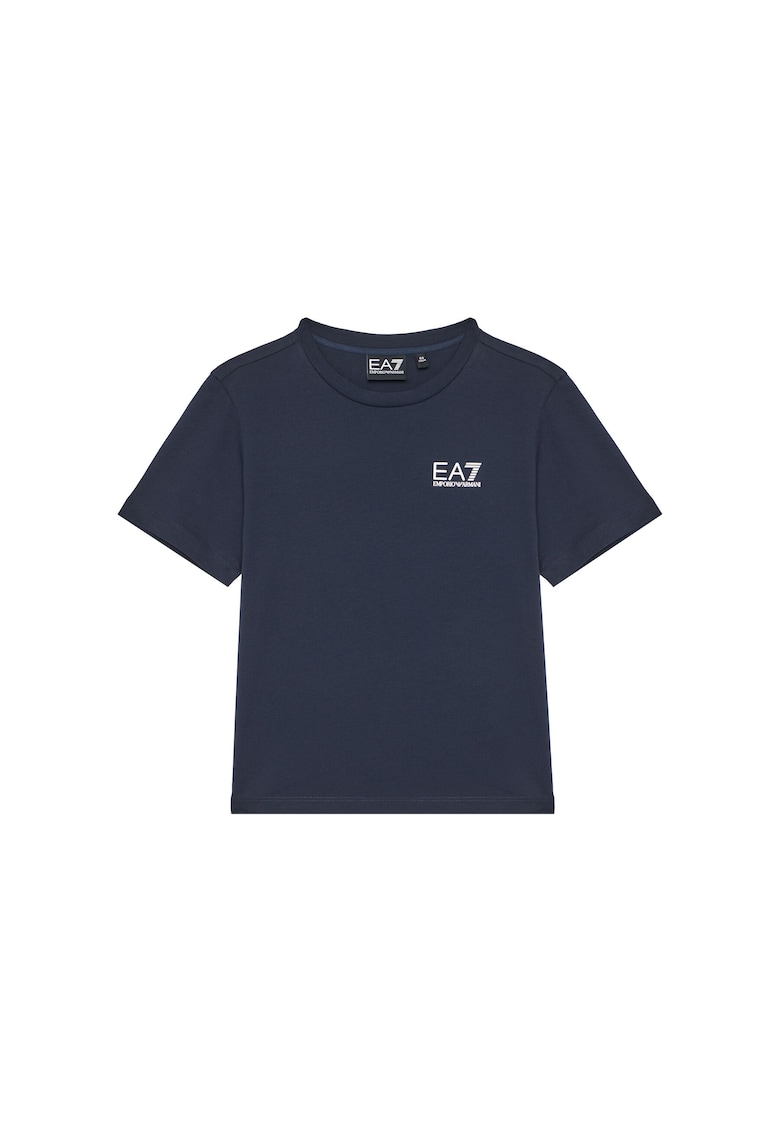 Tricou copii din bumbac - Bleumarin