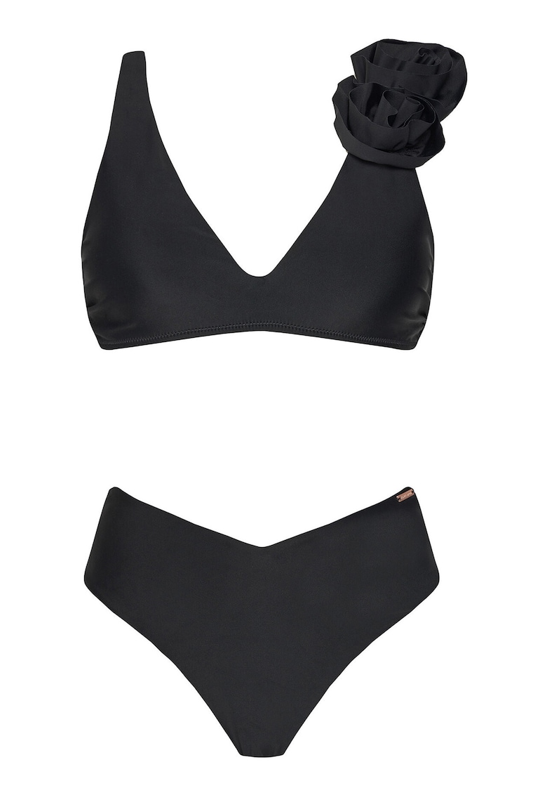 Costum de baie dama - negru - 82% poliamida - 18% elastan - Negru
