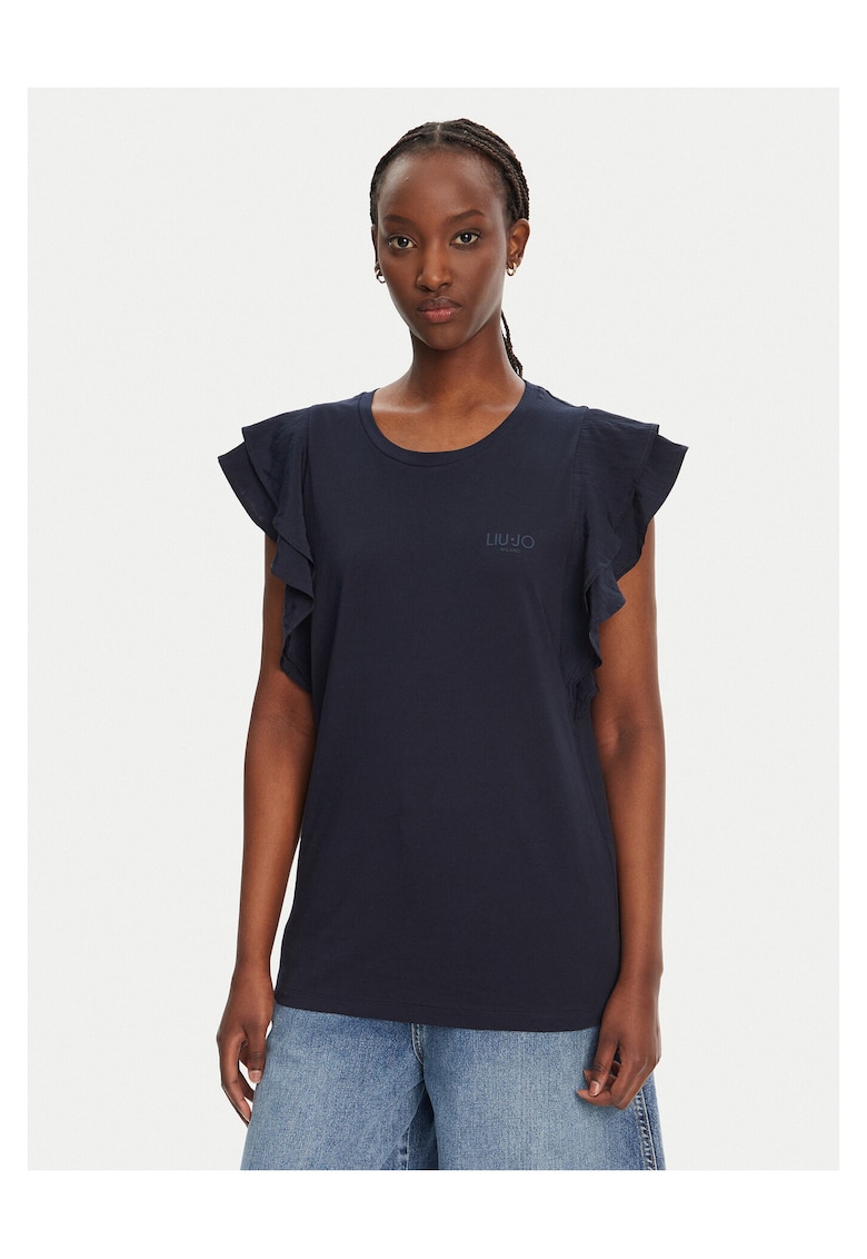 Bluza dama - bumbac - bleumarin