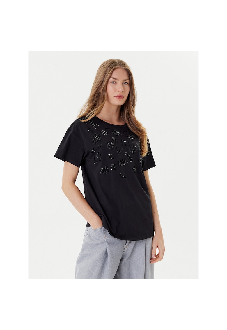 Tricou sport dama - bumbac 100% - negru - Negru