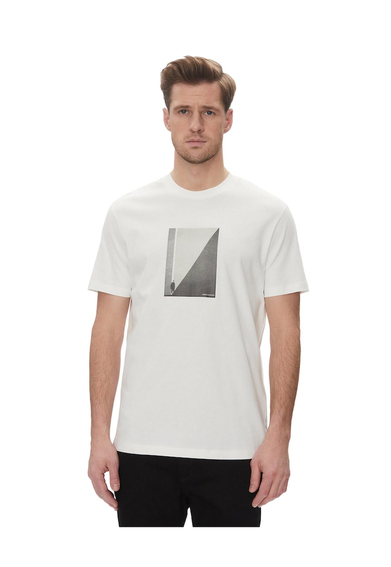 Tricou barbati - bumbac alb