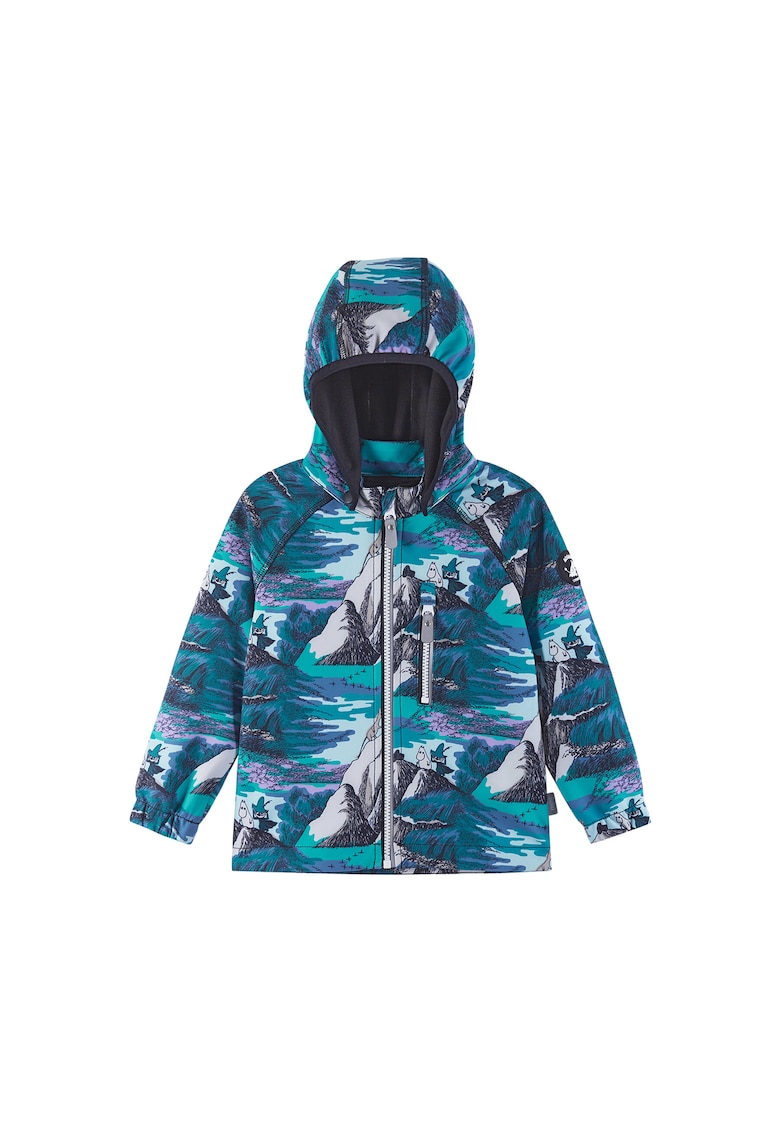 Geaca softshell copii - colorat - poliester reciclat