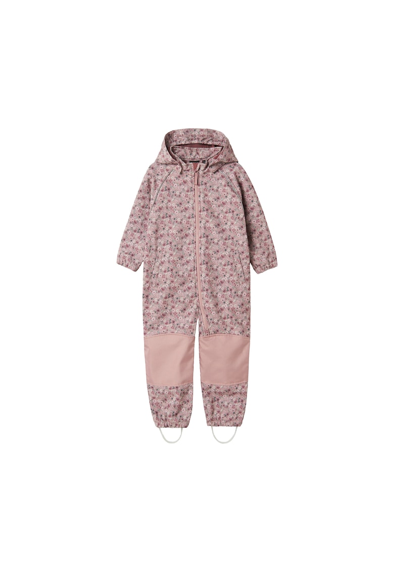 Salopeta copii - softshell - violet - poliester reciclat -
