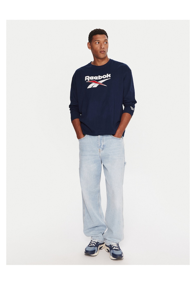 Bluza barbati - bumbac - bleumarin -
