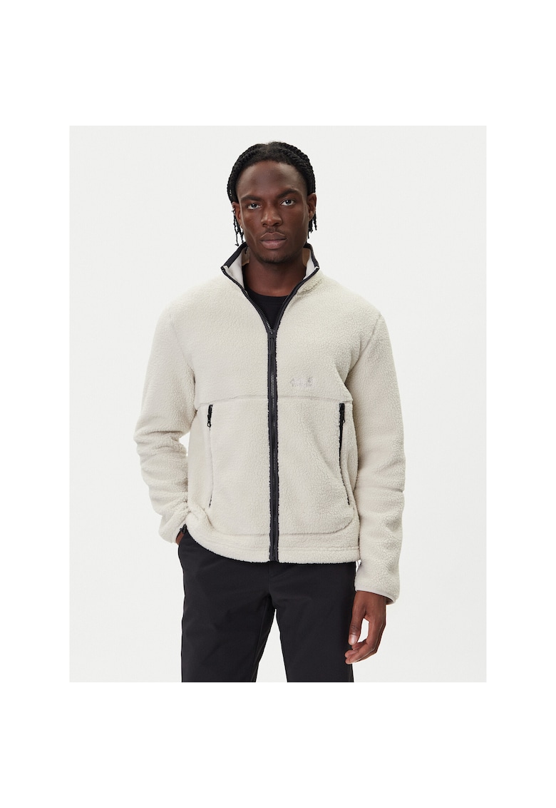 Jacheta polar barbati - sintetic - bej -