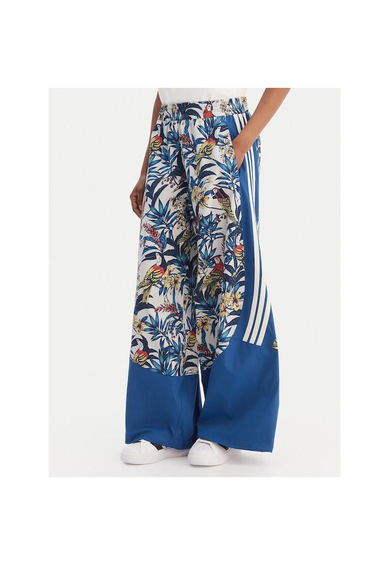 Pantaloni sport dama - poliester reciclat - albastru -