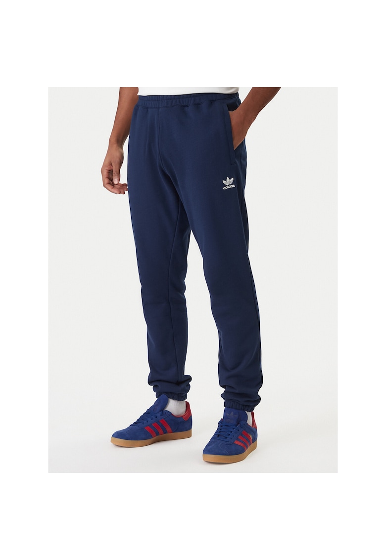 Pantaloni sport barbati - lifestyle - bumbac - bleumarin