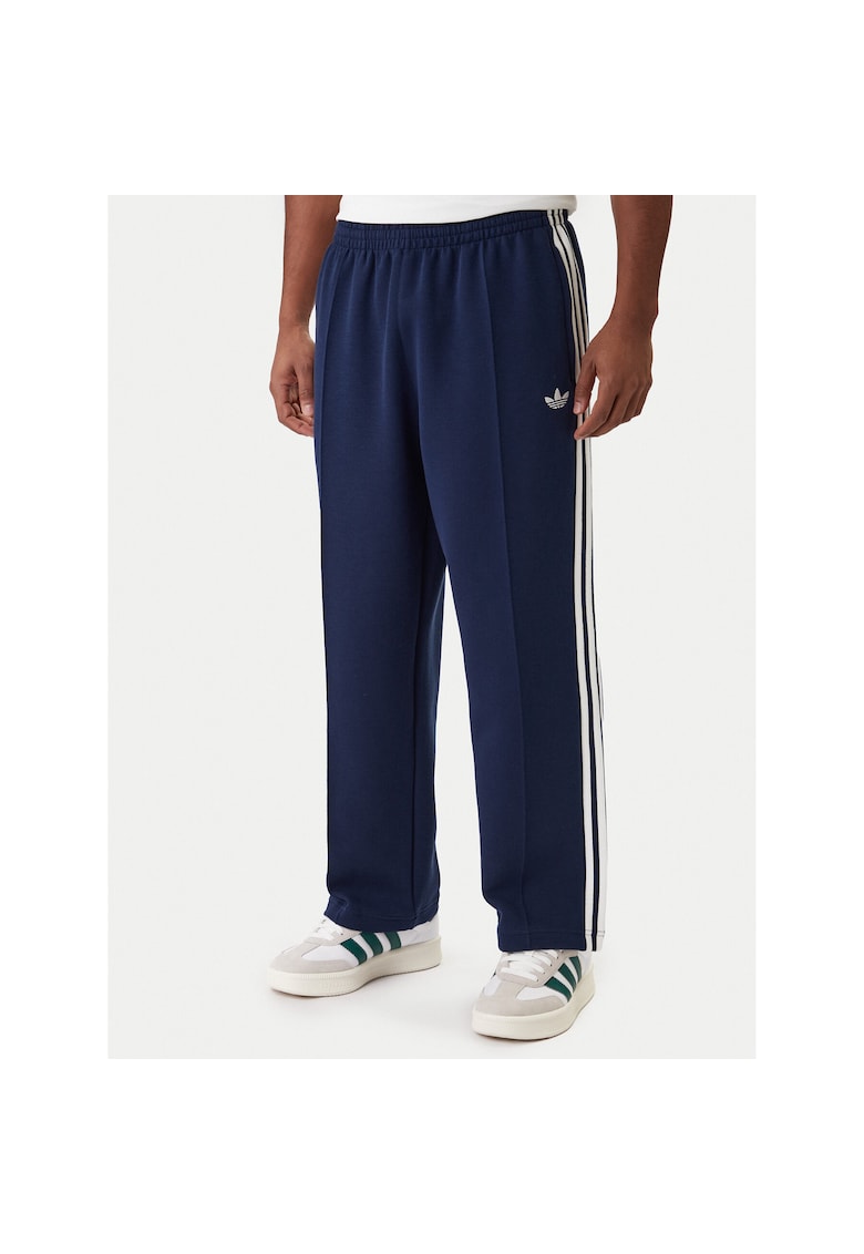 Pantaloni sport barbati - bleumarin - bumbac/poliester reciclat