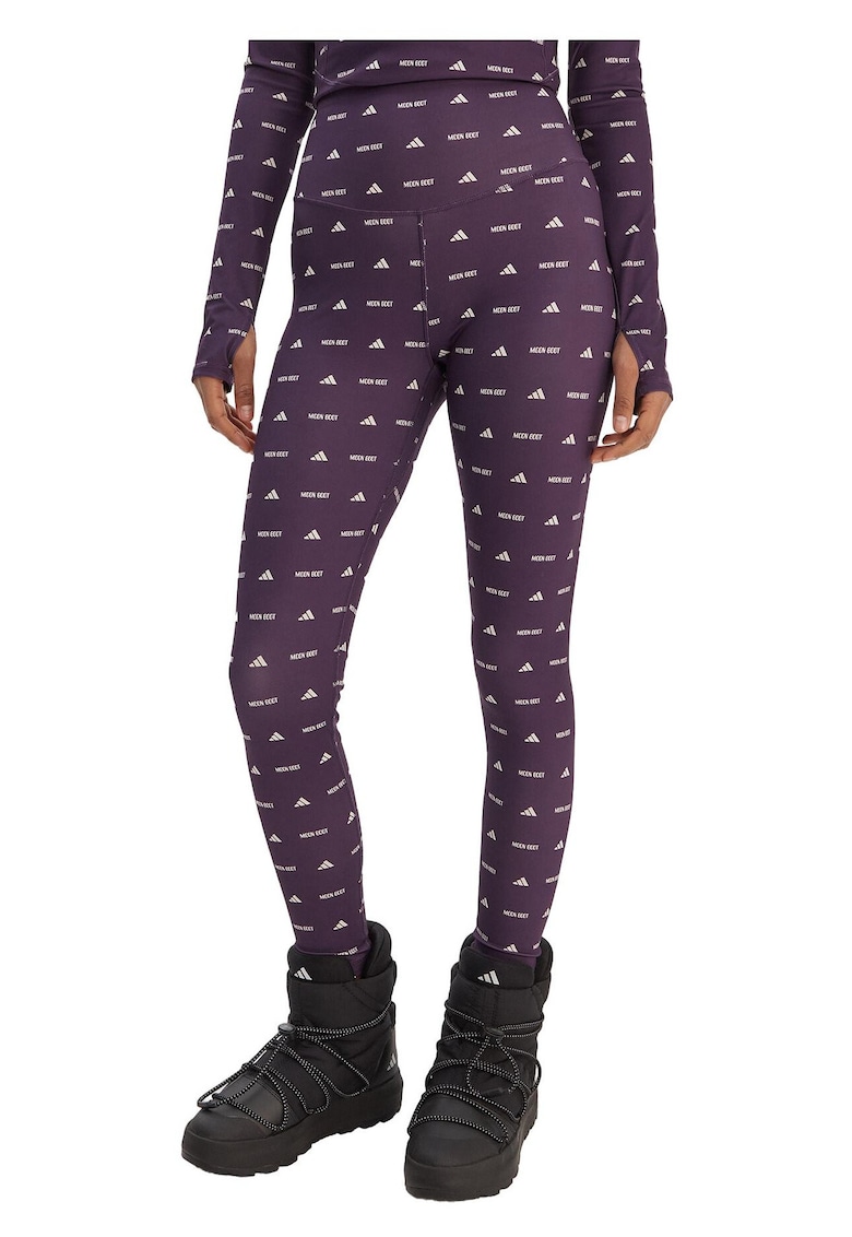 Leggings dama - poliester reciclat - violet -