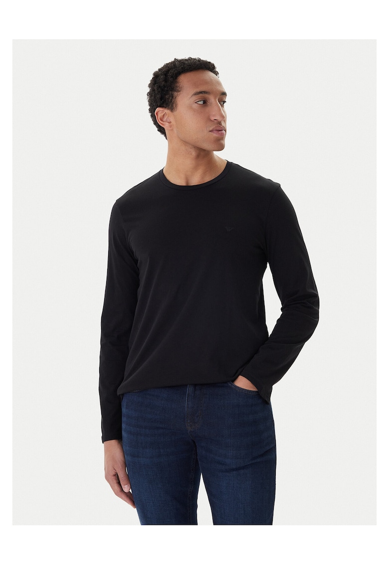 Bluza barbati - bumbac - Negru