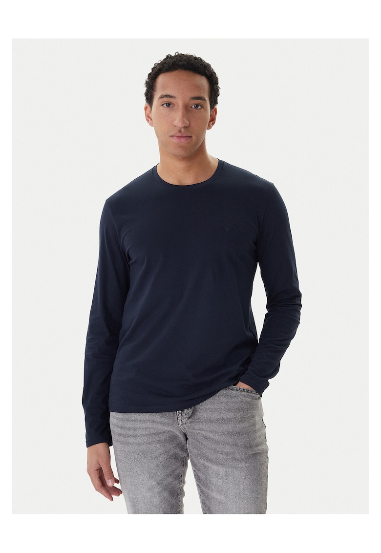 Bluza barbati - bumbac - Bleumarin