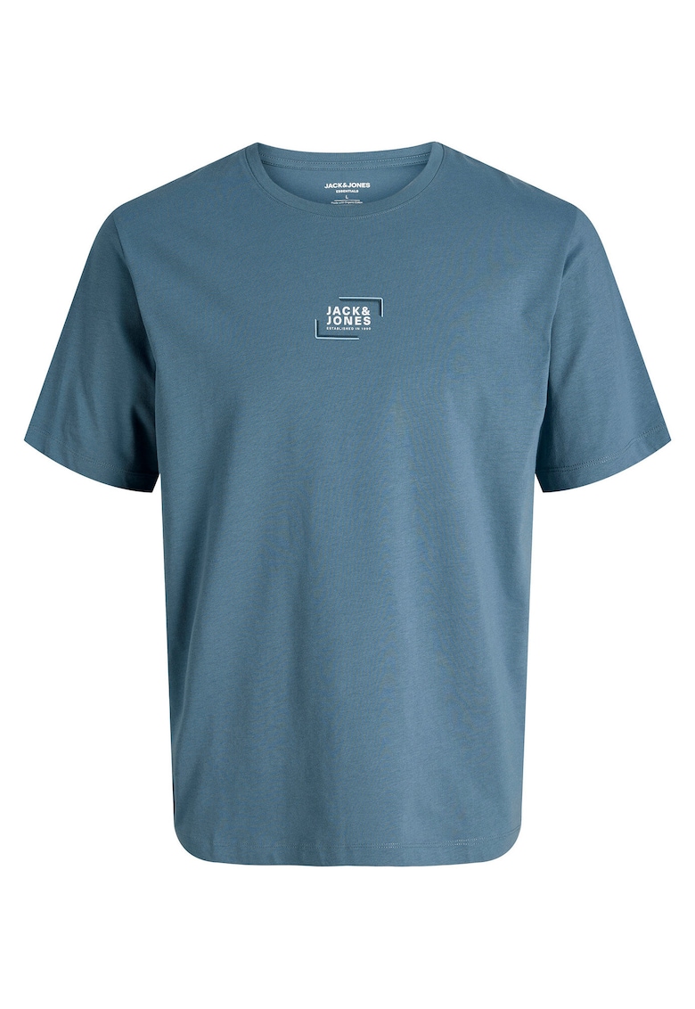 Tricou albastru din bumbac organic - Albastru
