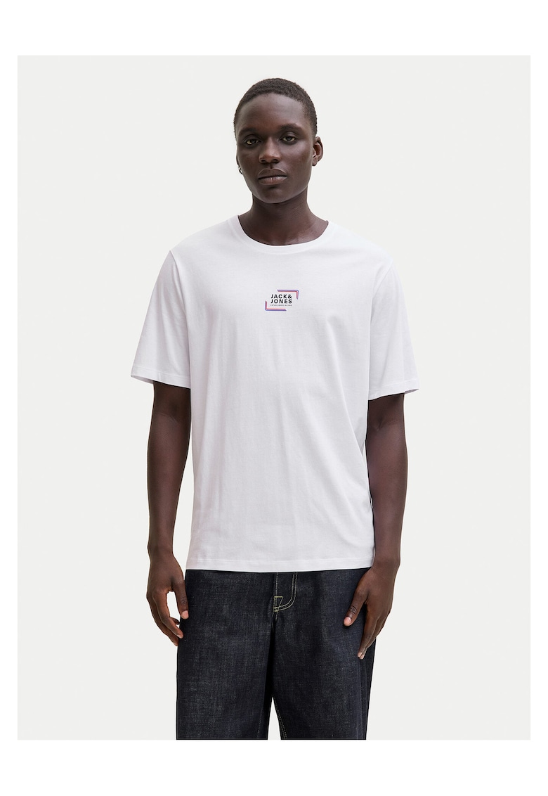 Tricou barbati - bumbac organic - alb