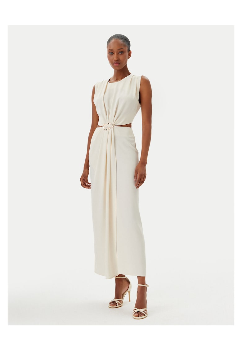 Rochie de seara Poliester - Ecru