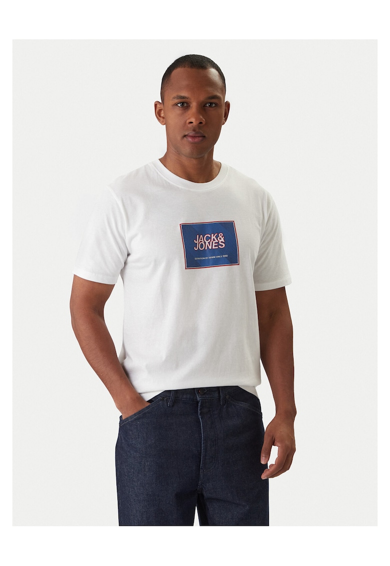 Tricou Barbati Bumbac Organic - Alb