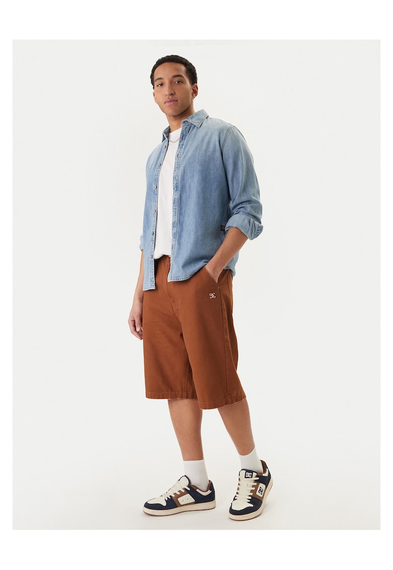 Pantaloni scurti barbati - bumbac - cupru