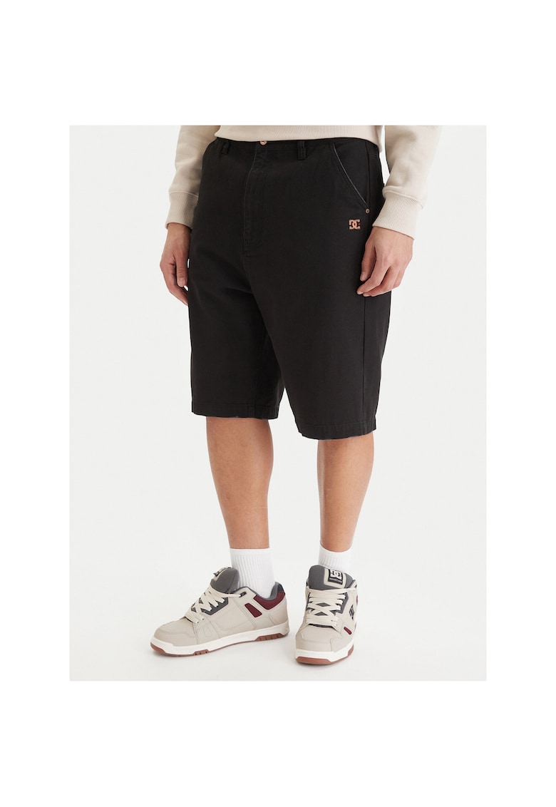 Pantaloni scurti barbati - bumbac - negru