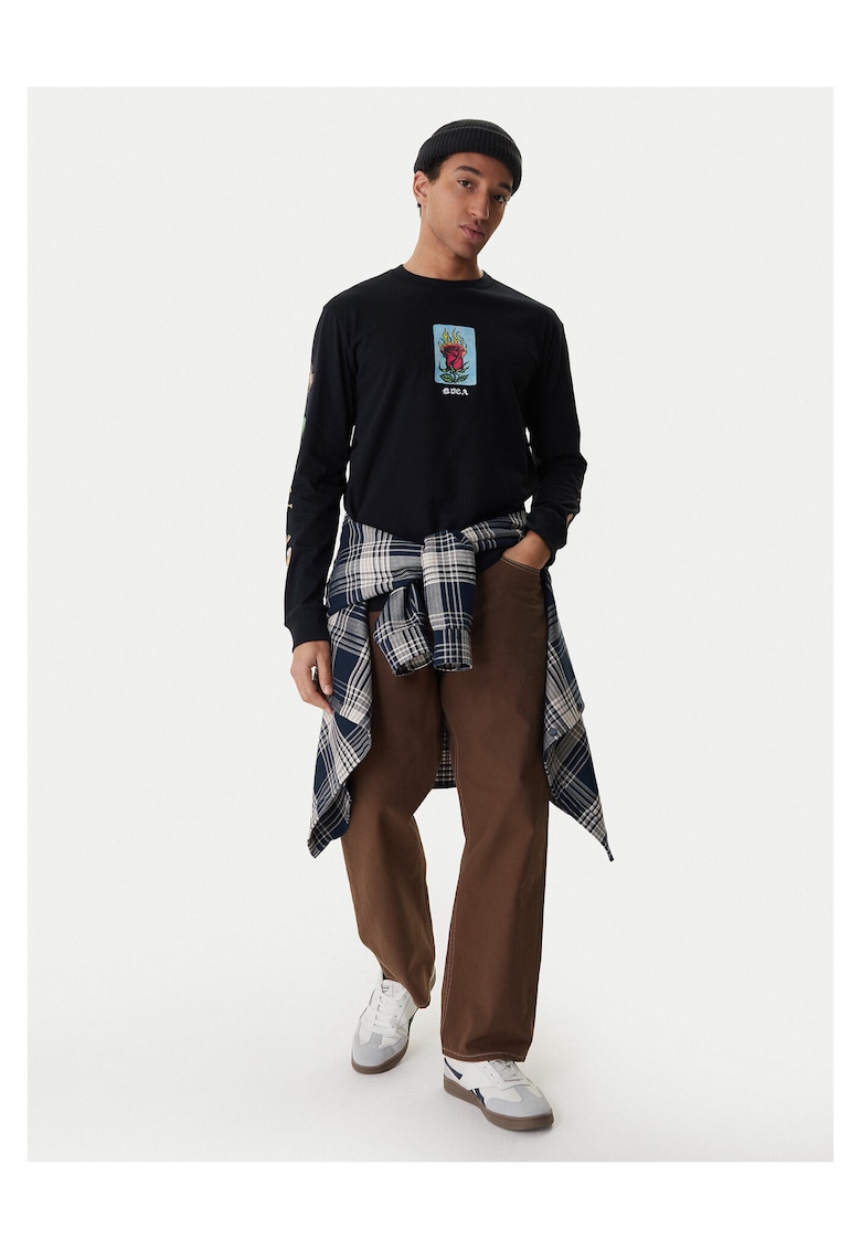 Bluza barbati - bumbac - negru