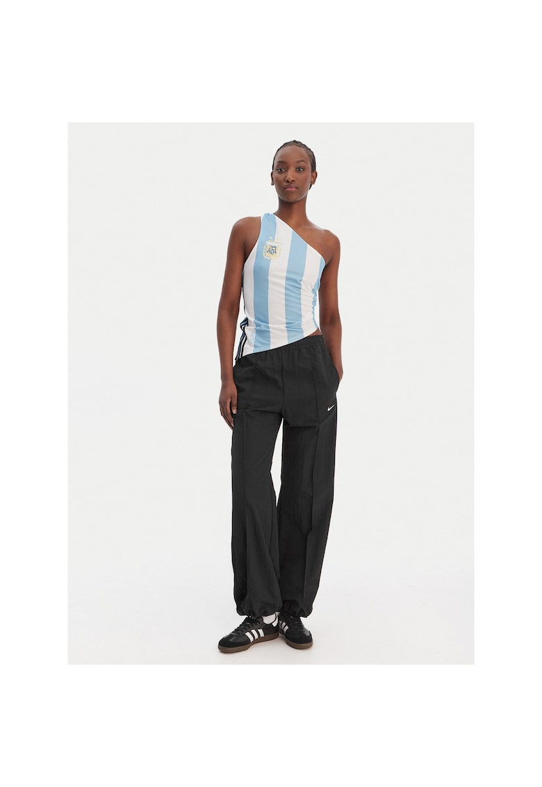 Maiou sport dama - poliester reciclat - slim fit - albastru