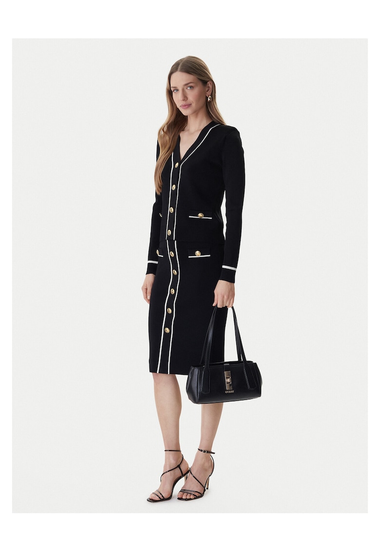 Fusta creion marciano guess - Viscoza - INTL - Negru