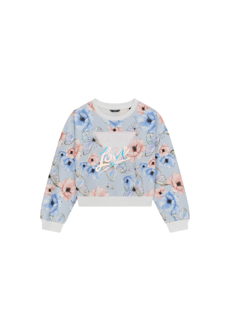 Bluza copii - bumbac organic - albastru -