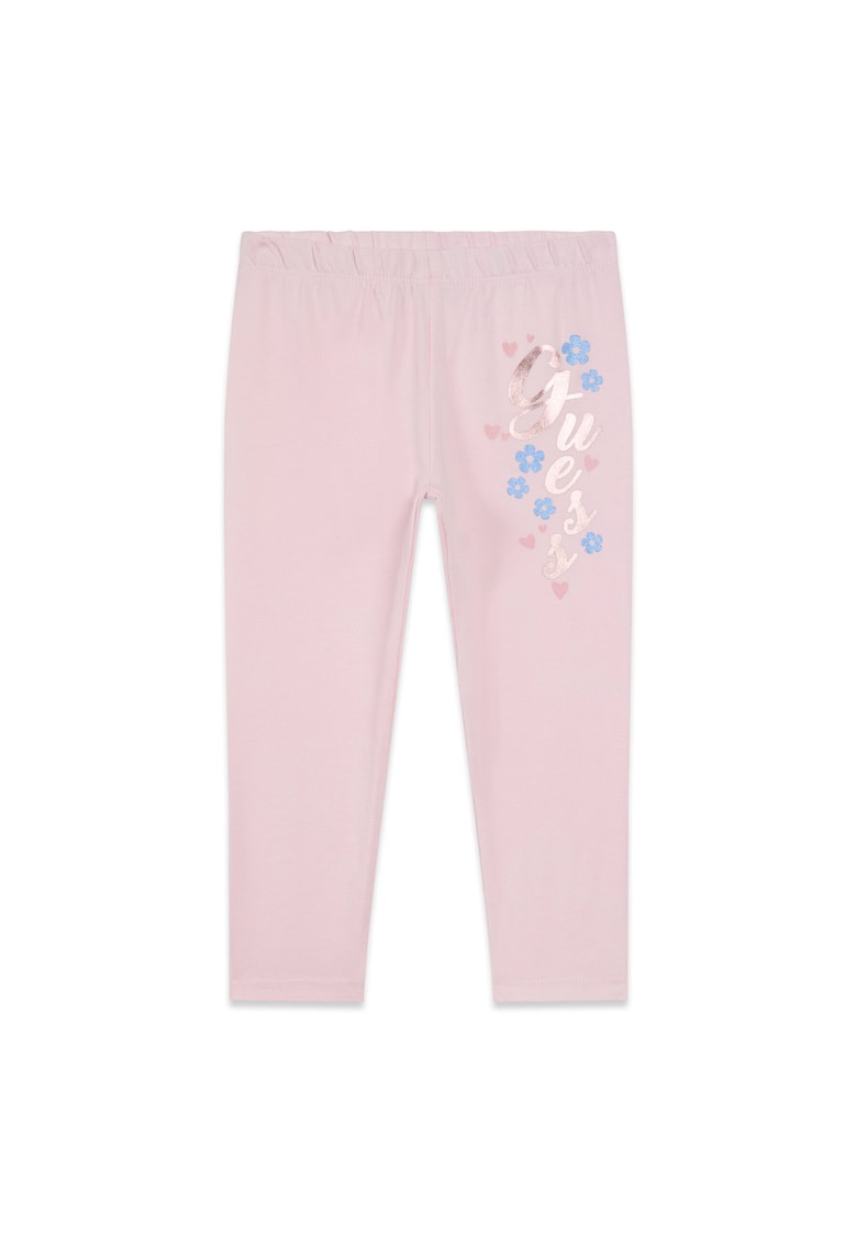 Colanti fete - slim fit - roz - bumbac